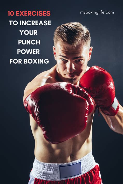 10 Exercises To Increase Your Punch Power Boxing Drills Boxing