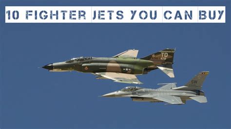 10 Fighter Jets You Can Buy Right Now Fighter Jets World