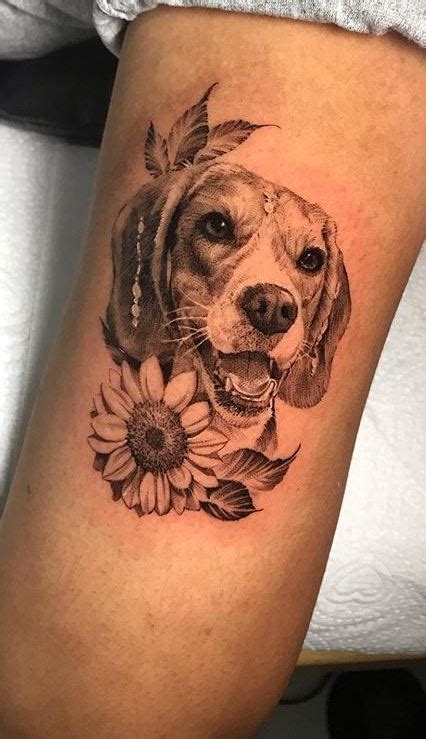 100 Heartwarming Dog Memorial Tattoos And Ideas To Honor Your Dog