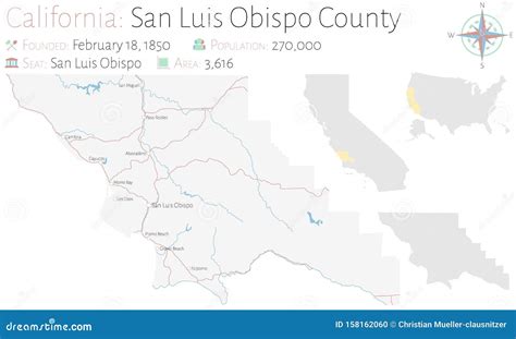 102 San Luis Obispo Map Images Stock Photos Vectors Shutterstock