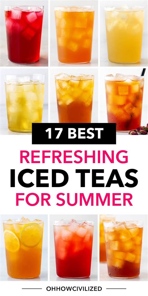 12 Types Of The Best Tea For Iced Tea