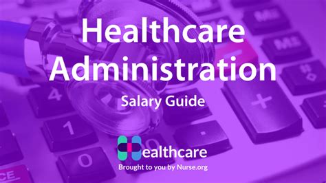 15 Health Services Administration Salaries: Ultimate Pay Guide