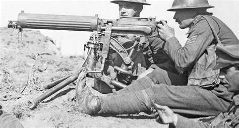 15 Machine Guns Of Wwi A Comprehensive Guide To The War S Deadly