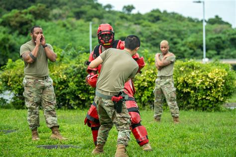 18 Sfs Conducts Oc Spray Training Kadena Air Base News