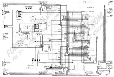 1967 Ford F600 Wiring Diagrams