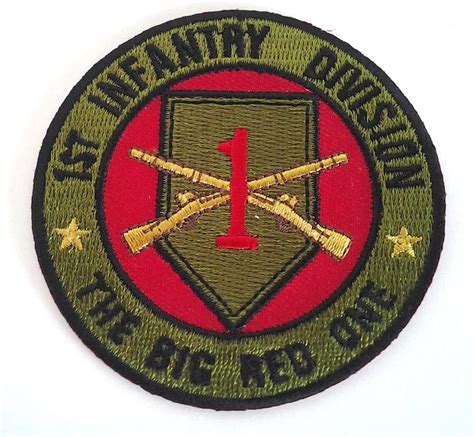 1St Infantry Division The Big Red One 3 Military Us Army Patch P5120