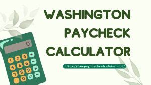 20 Washington Paycheck Calculator Examples Complete Tutorial Web