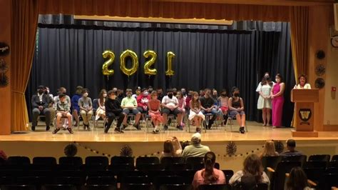 2021 Bell Elementary Moving Up Ceremony Youtube