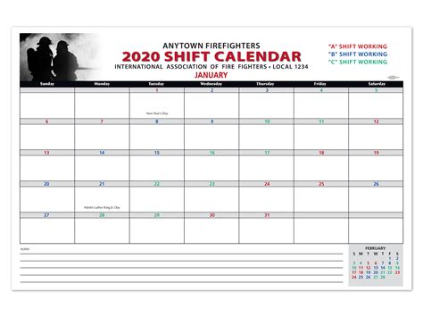 2024 Firefighter Shift Calendar Selma Danyelle