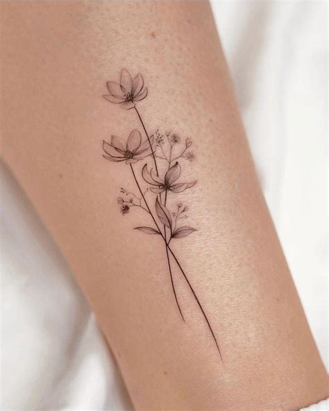 30 Beautiful Flower Tattoo Ideas Poppy Tattoo Above Wrist I Take You