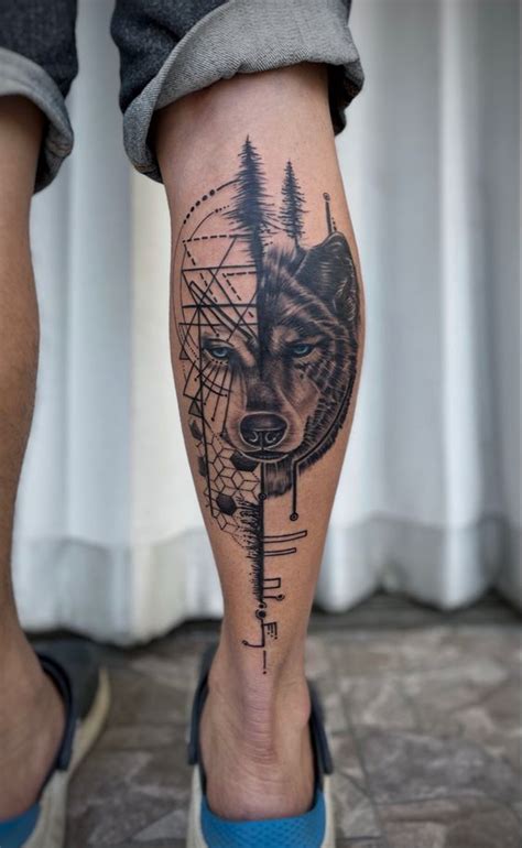 30 Epic Leg Tattoos For Men S Calves Striking 2024 Designs