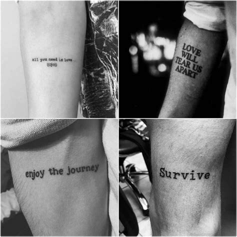 300 Inspirational Tattoo Quotes For Men 2019 Short Meaningful