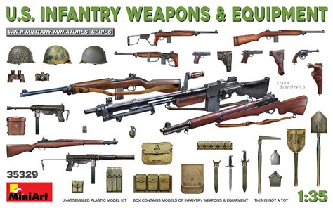 35329 U S Infantry Weapons Equipment Miniart