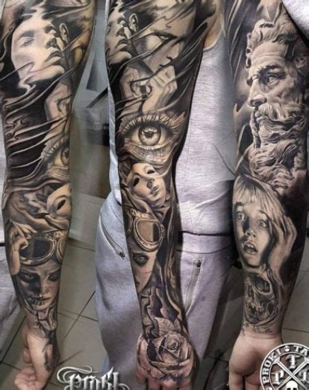 36 Perfect Sleeve Tattoos For Guys With Style Tattooblend