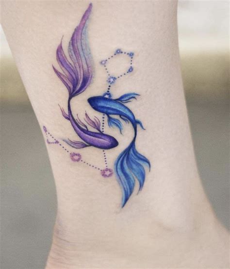 37 Amazing Pisces Symbol Tattoo Ideas Ideas In 2021