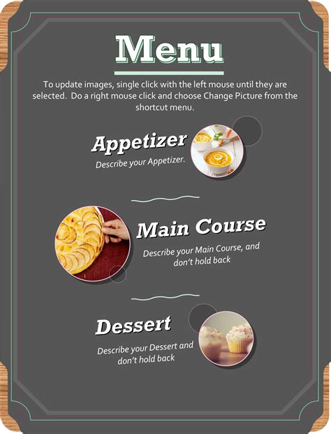 38 Free Simple Menu Templates For Restaurants Cafes And Parties