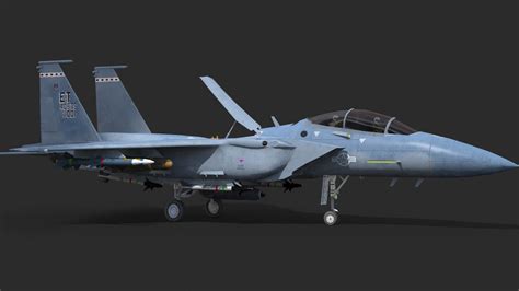 3D F15ex Eagle Ii Fighter Jet Turbosquid 2147978