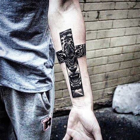 40 Small Religious Tattoos For Men Spiritual Design Ideas