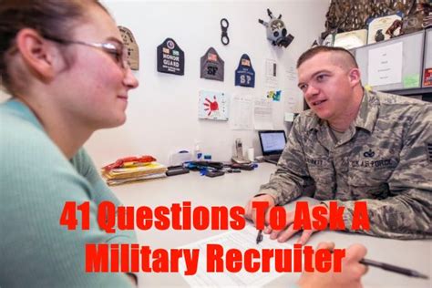 41 Questions To Ask A Military Recruiter Updated For 2022