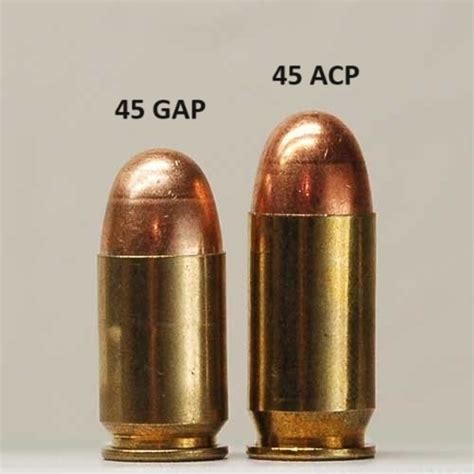 45 Acp Vs 45 Gap What Are The Differences Diamondkbrass