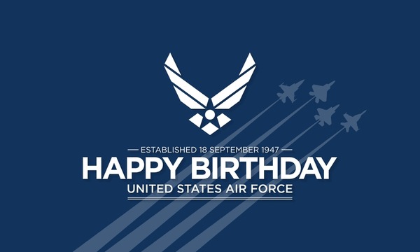 476 Air Force Happy Birthday Images Stock Photos 3D Objects