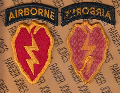 4Th Brigade 25Th Infantry Division Airborne Dress Uniform Patch M E