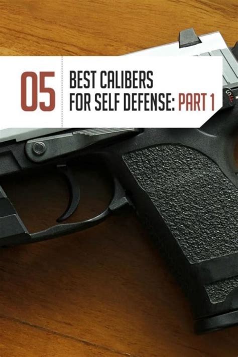 5 Best Calibers For Self Defense Self Defense Firearms