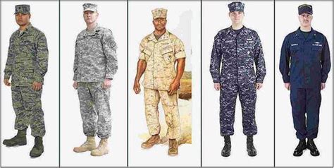 5 Military Uniforms Military Veteran Resources