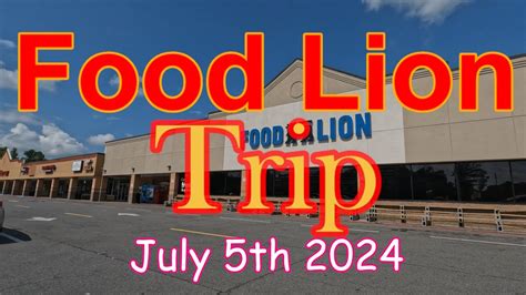 5 Tips To Make Your Pendleton Food Lion Trip Perfect