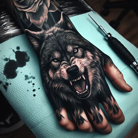 5 Ways To Design The Ultimate Wolf Hand Tattoo Today