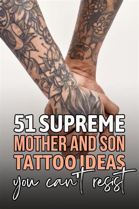 51 Supreme Mother And Son Tattoo Ideas You Can T Resist Tattoo For