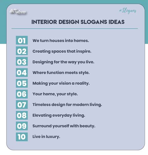 57 Catchy Interior Design Slogans Ideas Brandyuva In In 2020 Slogan