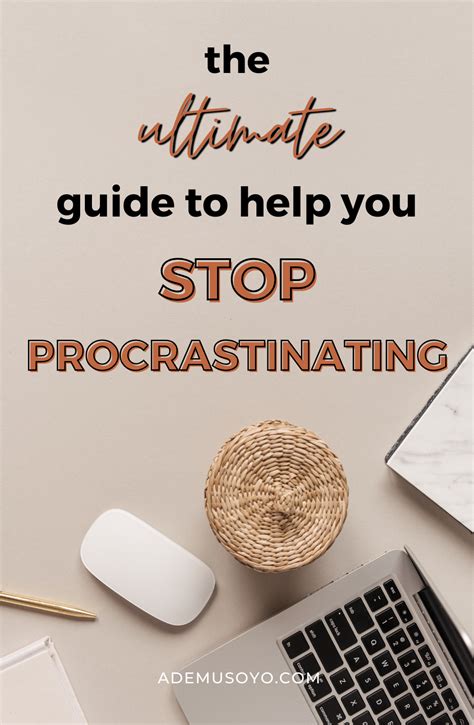 6 Ways To Overcome Procrastination Increase Productivity Ademusoyo