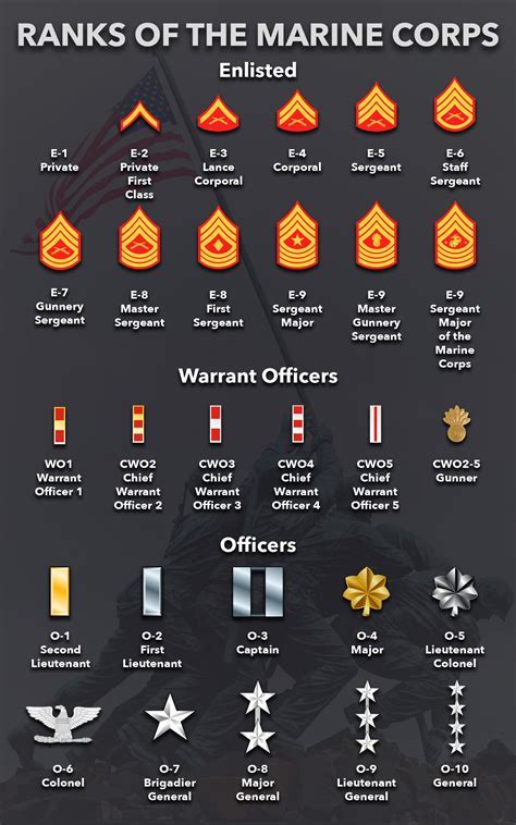 7 Marine Corps Non Commissioned Officer Ranks