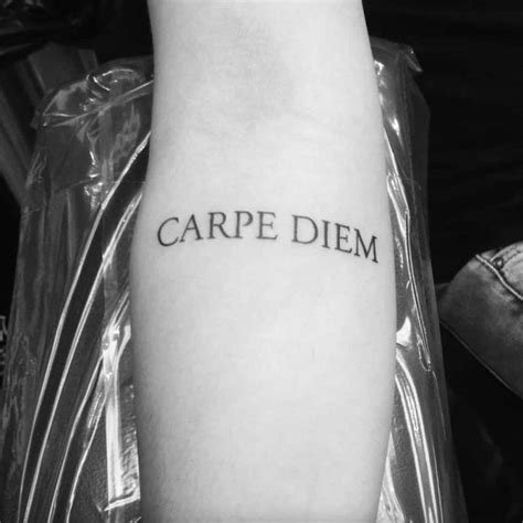 7 Tips To Create The Ultimate Carpe Diem Tattoo