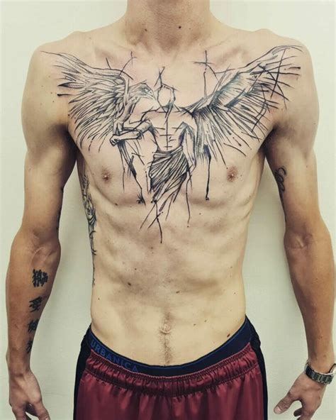 7 Ways To Design The Ultimate Angel Chest Tattoo Now