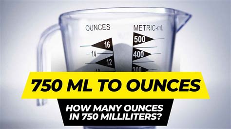 750 Ml To Oz Conversion How Many Ounces In 750 Milliliters