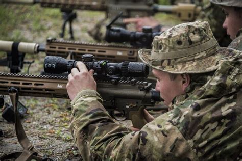 82Nd Airborne Snipers Jump Testing New Compact Sniper Rifle System