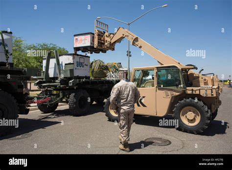 A Heavy Equipment Operator With Marine Wing Support Squadron 371 From