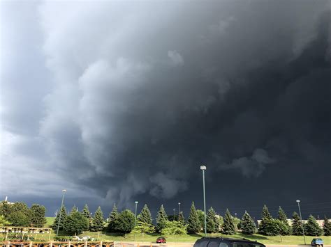 A View Of The Storm From Sunday Night In Apple Valley R Minnesota