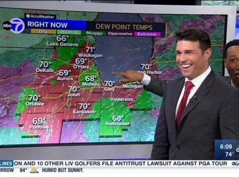 Abc7 Chicago Meteorologist Has Hilarious Realization That His Tv Is A