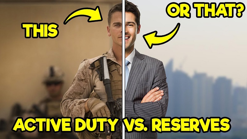 Active Duty Vs Reserves What S The Difference Youtube