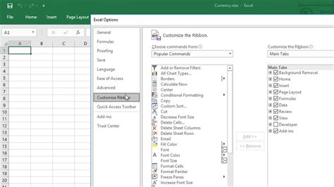 Add Developer Tab In Excel