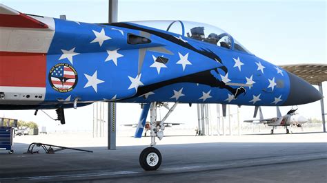 Air National Guard F 15 Has The Most American Paint Job Ever