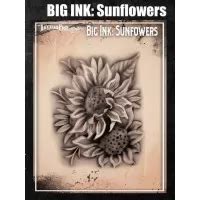 Airbrush Tattoo Pro Big Sunflowers