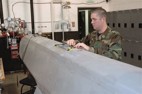 Airmen Maintain National Defense In Weapons Storage Area U S Air