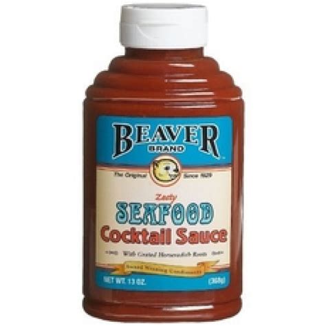 Amazon Com Beaver Cocktail Sauce With Fresh Grated Horseradish 13 Oz