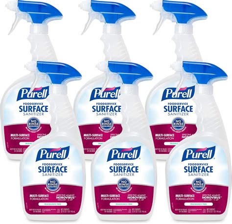 Amazon Com Purell Foodservice Surface Sanitizer Spray Fragrance Free