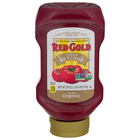 Amazon Com Red Gold Organic Ketchup 12 20Oz Grocery Gourmet Food