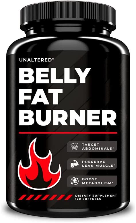 Amazon Com Unaltered Fat Burner For Men Lose Belly Fat Tighten Abs